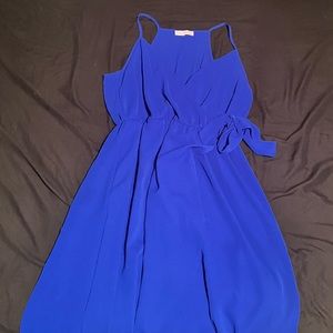 Blue sun dress